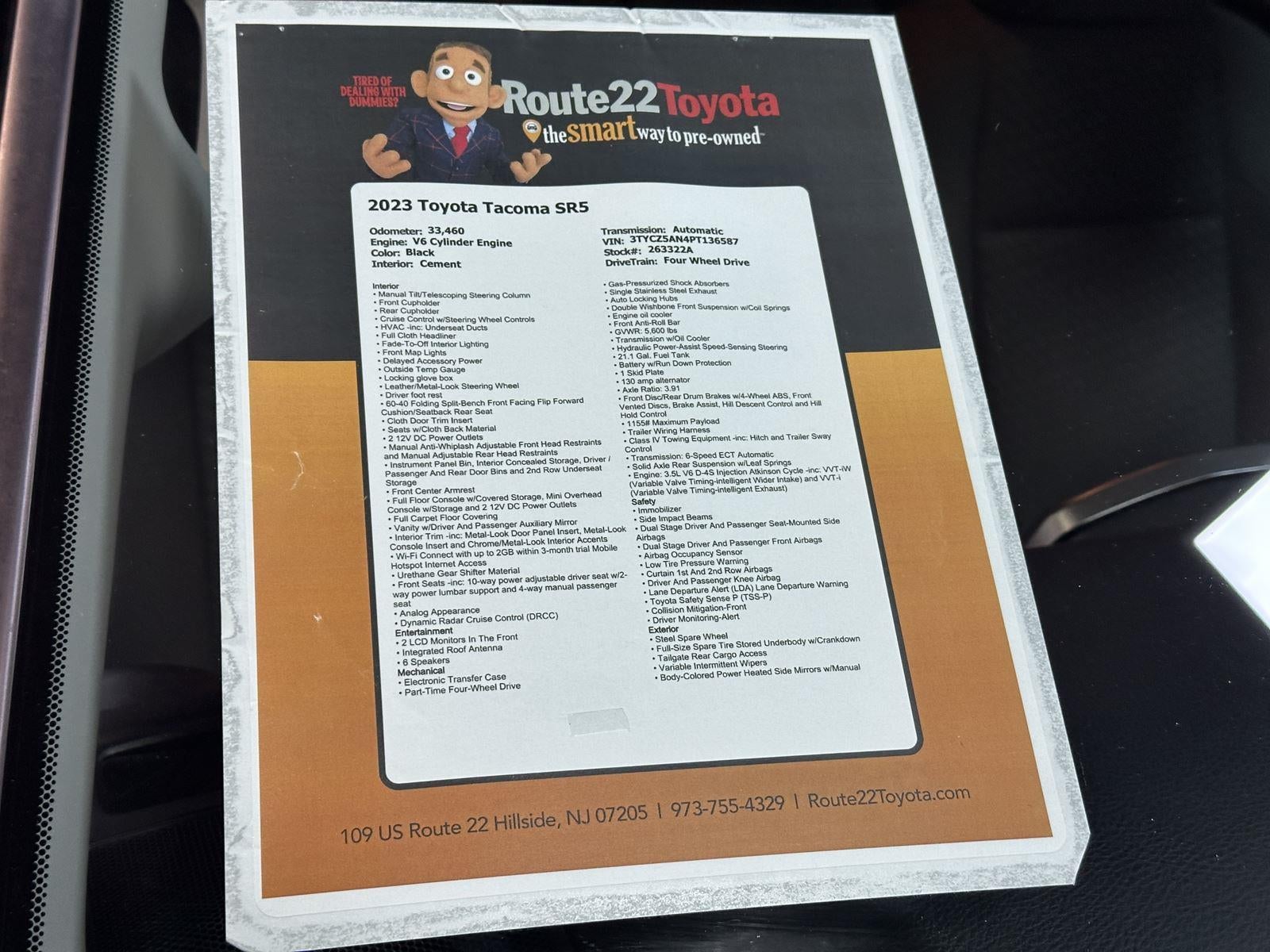 2023 Toyota Tacoma SR5