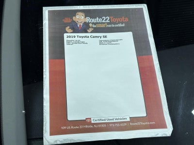 2019 Toyota Camry SE