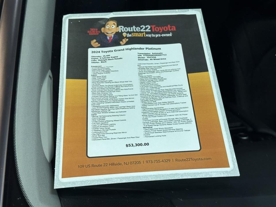 2024 Toyota Grand Highlander Platinum