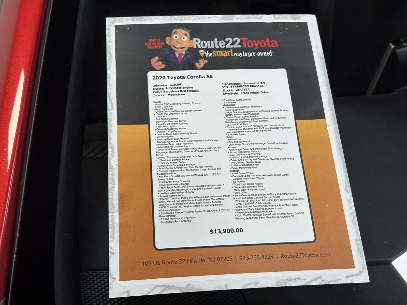 2020 Toyota Corolla SE