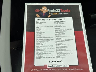 2023 Toyota Corolla Cross LE
