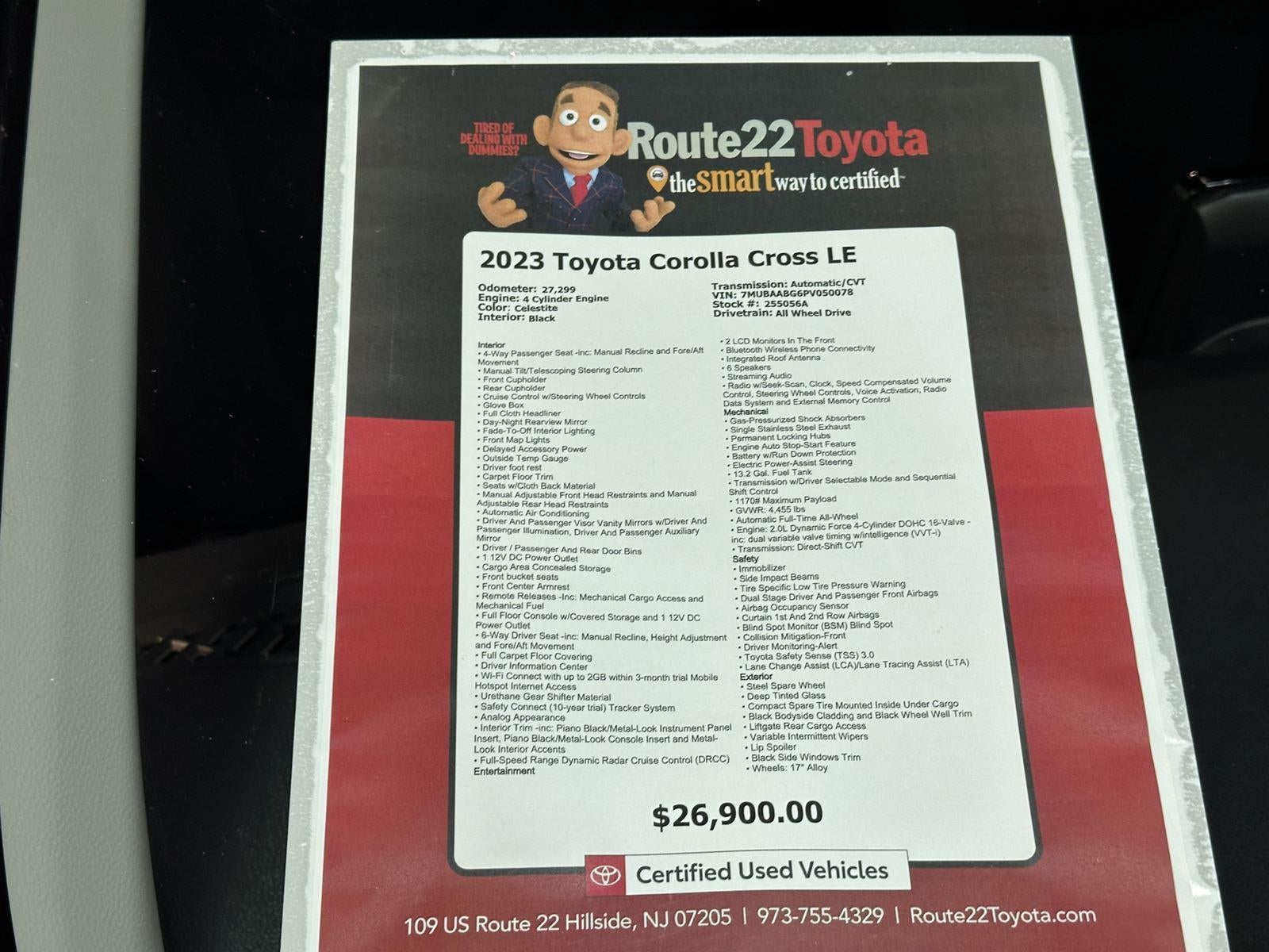 2023 Toyota Corolla Cross LE