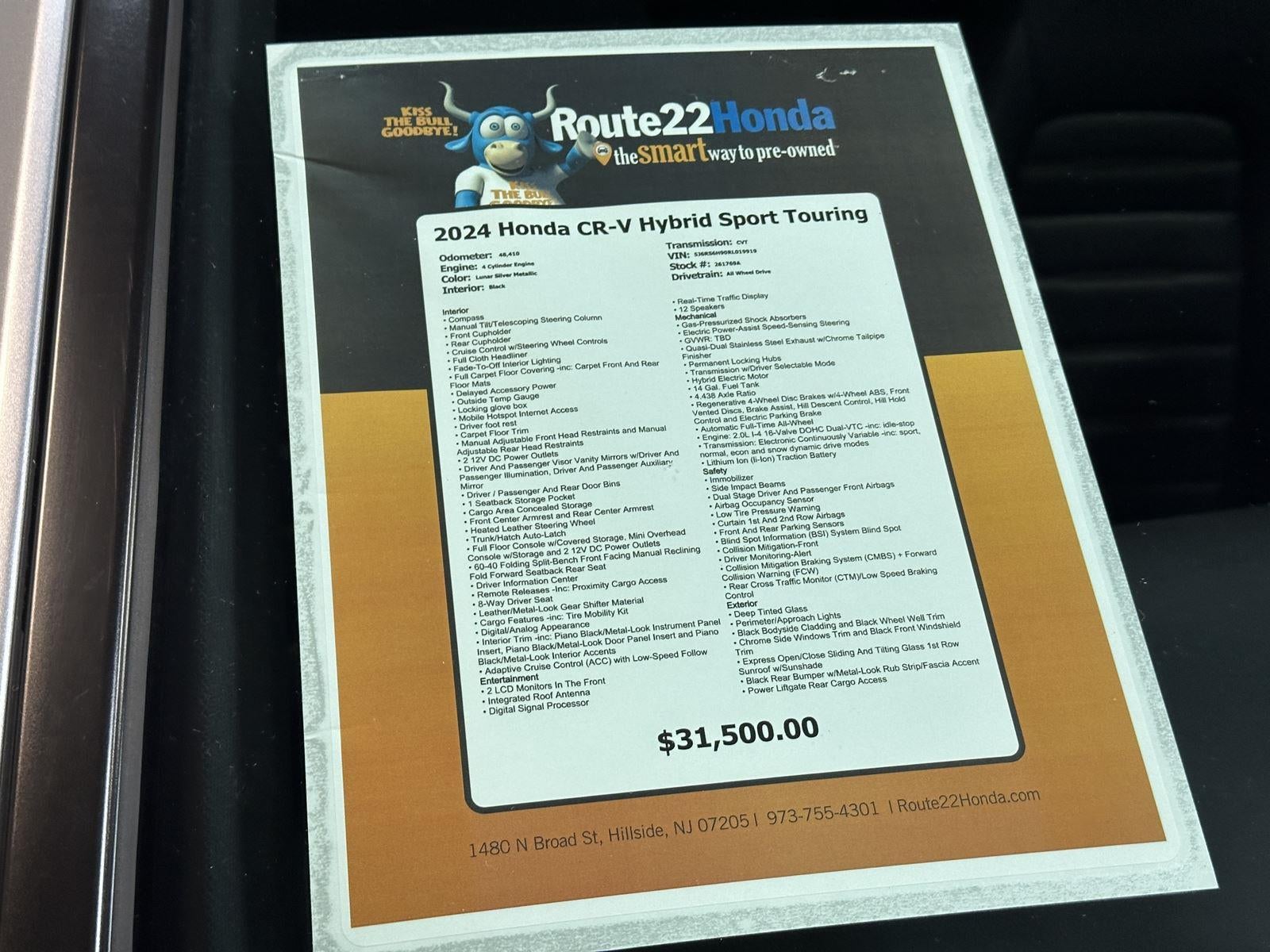 2024 Honda CR-V Hybrid Sport Touring