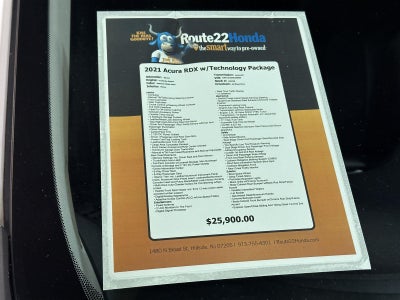 2021 Acura RDX w/Technology Package