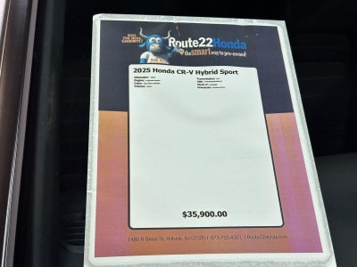 2025 Honda CR-V Hybrid Sport