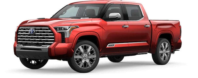 2022 Toyota Tundra Capstone in Supersonic Red | Route 22 Toyota in Hillside NJ
