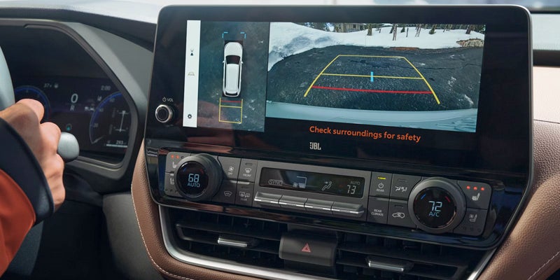 New Toyota SUV with JBL audio
