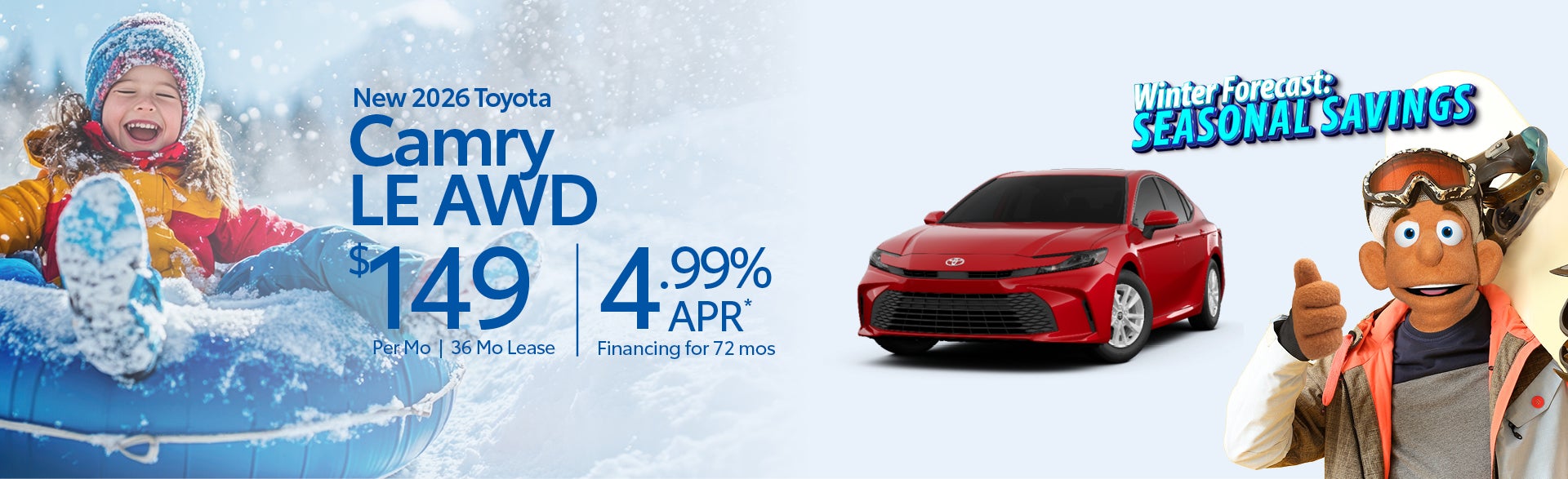 2026 Toyota Camry LE AWD