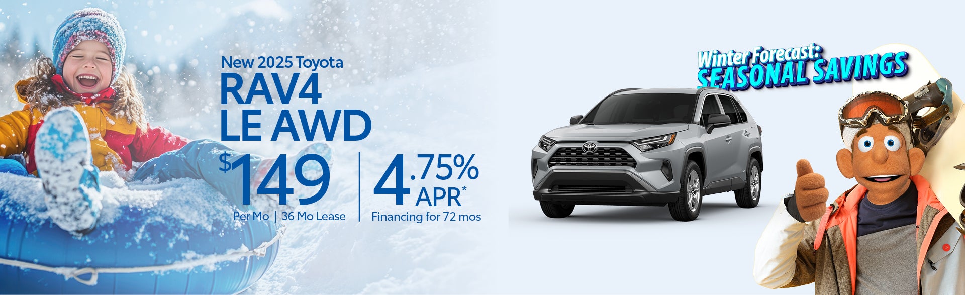 2025 Toyota RAV4 LE AWD