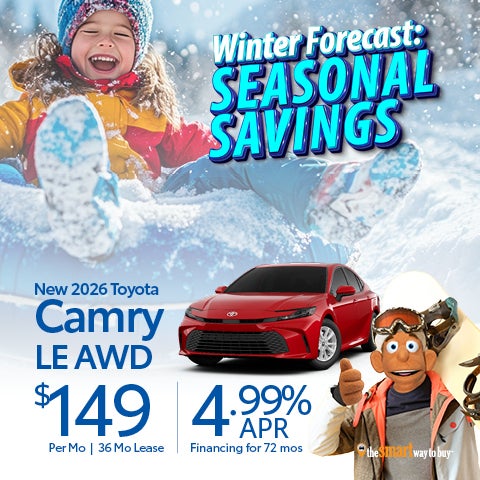 2026 Toyota Camry LE AWD